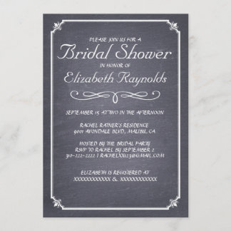 Invitaciones nupciales negras y blancas de la