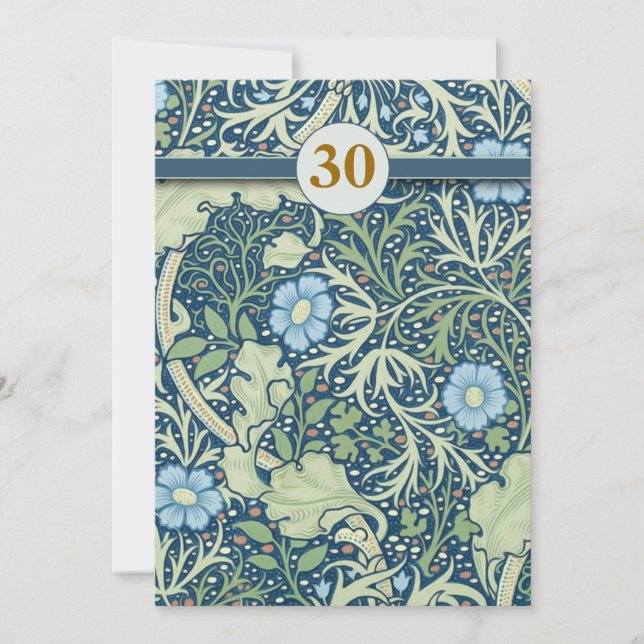 invitaciones para 30 aniversario (Anverso)