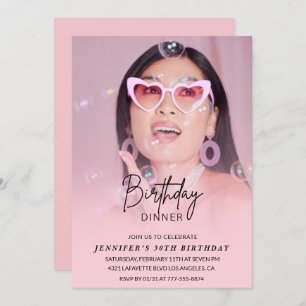 Invitaciones para 30 años de cumpleaños Foto de cu