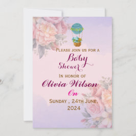 Invitaciones para Baby Shower 