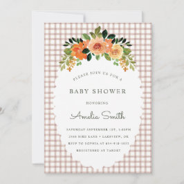 Invitaciones para Baby Shower con Estampado de Cho
