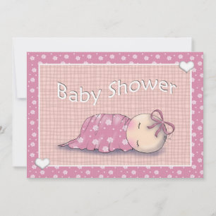 Invitaciones para baby shower de niña