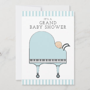 Invitaciones para baby shower de niño