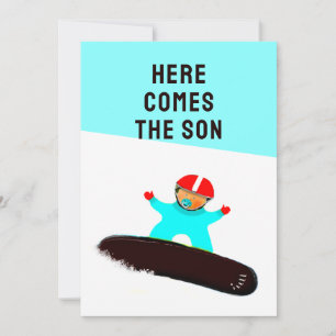 Invitaciones para baby shower de niño