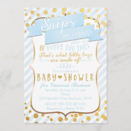 Invitaciones para Baby Shower de Snips & Snails Az