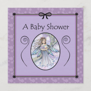 Invitaciones para baby shower de Sweet Mama y Baby