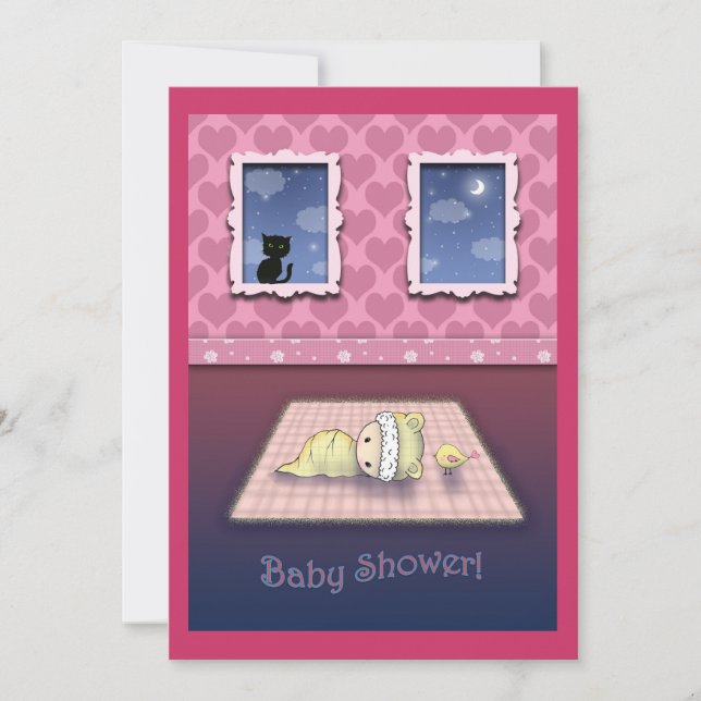 Invitaciones para Baby Shower Divertidas y Lindas (Anverso)