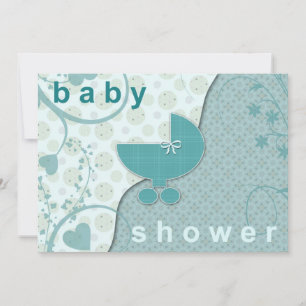 Invitaciones para Baby Shower Niño o Niña Suave Te