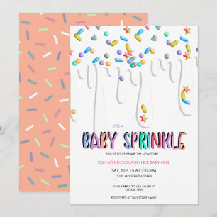 Invitaciones para Baby Sprinkle