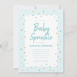 Invitaciones para Baby Sprinkle Baby Shower