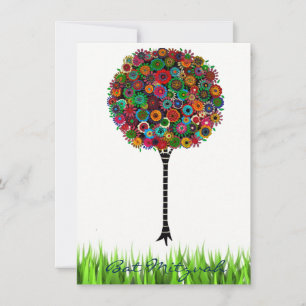 Invitaciones para Bar Bat Mitzvah del Árbol de la