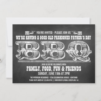 Invitaciones para Barbacoa del Día del Padre en Pi