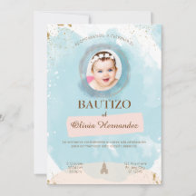 Invitaciones para Bautizo