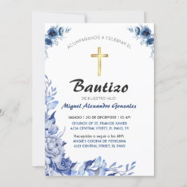 Invitaciones para Bautizo