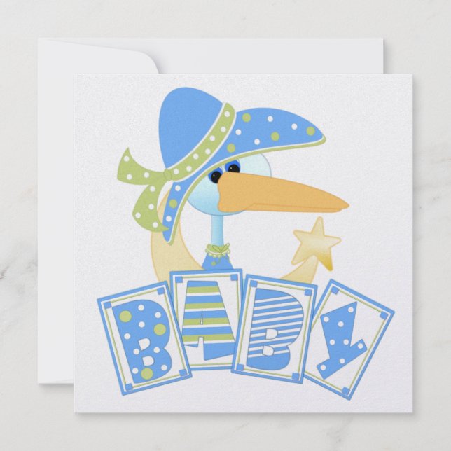 Invitaciones para bebés (Anverso)