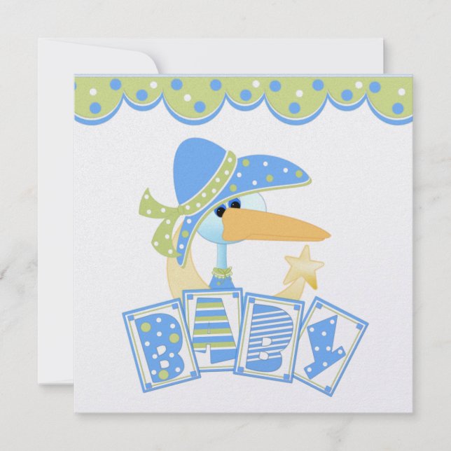 Invitaciones para bebés (Anverso)