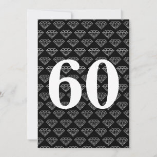 invitaciones para bodas de diamante 60 años