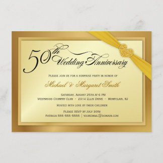 Invitaciones para Bodas de Oro número 50