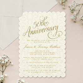 Invitaciones para Bodas de Oro número 50