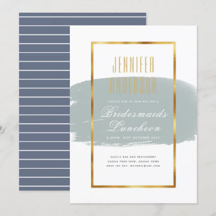 Invitaciones para Brunch de Té de Almuerzo de Dama
