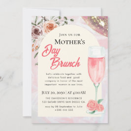 Invitaciones para Brunch del Día de la Madre con A