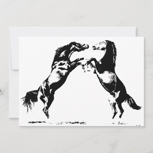 Invitaciones para caballos - Invitaciones para cab (Anverso)