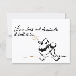 Invitaciones para Caniches