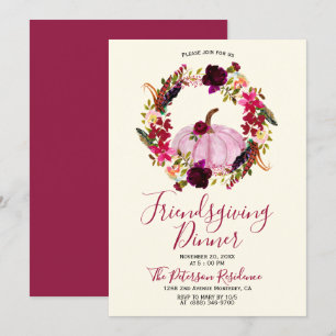 Invitaciones para dar vida a las flores de Borgoña