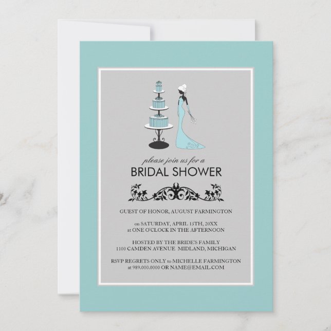 Invitaciones para Despedida de Soltera (Anverso)