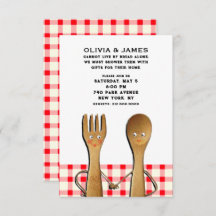 Invitaciones para ducha de parejas