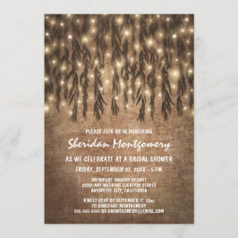 Invitaciones para duchas de novias en árboles salv