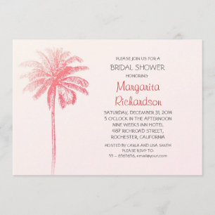 invitaciones para duchas de novias en la playa de