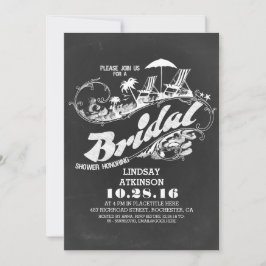 invitaciones para duchas de novias en la playa de 