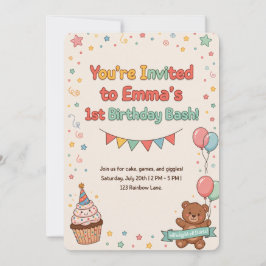 Invitaciones para el 1er cumpleaños