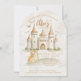 Invitaciones para el 1er Cumpleaños de la Princesa