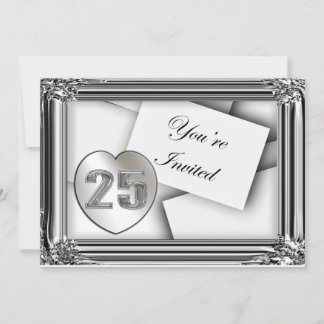 Invitaciones para el 25º aniversario