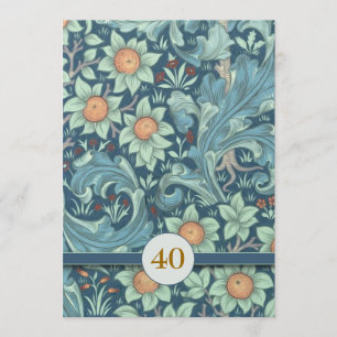 Invitaciones para el 40 aniversario de bodas