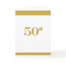 Invitaciones para el 50º Aniversario/Cumpleaños