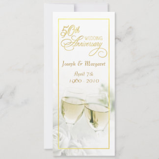 Invitaciones para el 50º Aniversario de Boda - Inv