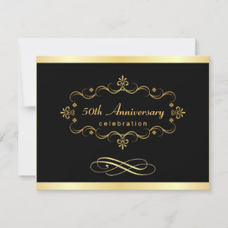 Invitaciones para el 50 aniversario - Oferta espec