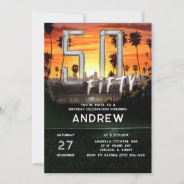 Invitaciones para el 50 cumpleaños para hombres