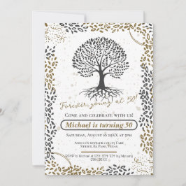 Invitaciones para el 50 cumpleaños: Para siempre j