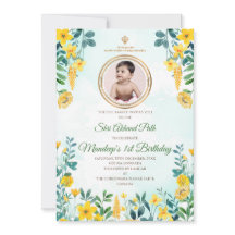 Invitaciones para el Akhand Path del primer cumple