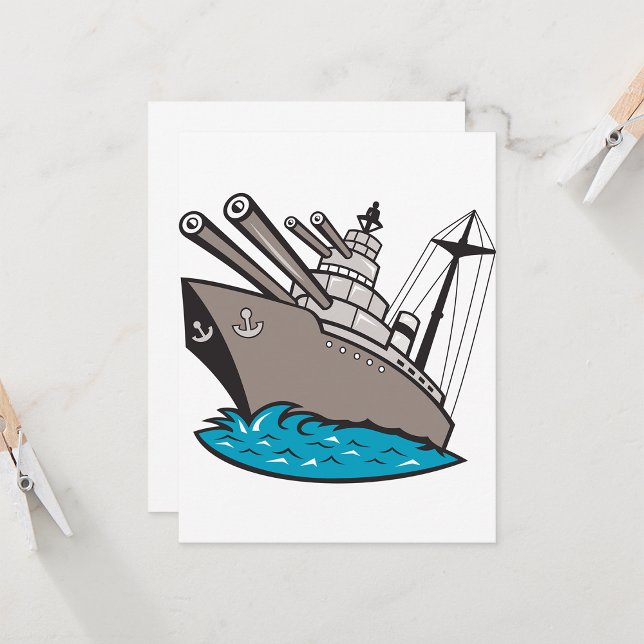 Invitaciones para el buque de guerra (Subido por el creador)