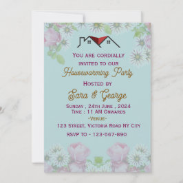 Invitaciones para el calentamiento de la casa