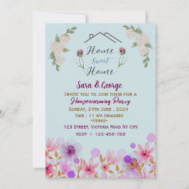 Invitaciones para el calentamiento de la casa
