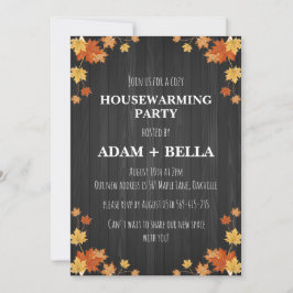 invitaciones para el calentamiento de la casa en o