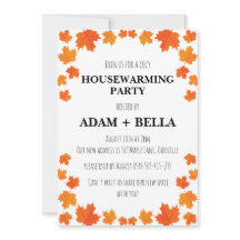 invitaciones para el calentamiento de la casa en o