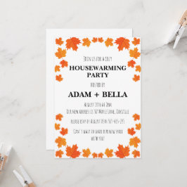invitaciones para el calentamiento de la casa en o