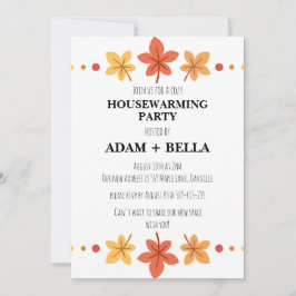 invitaciones para el calentamiento de la casa en o